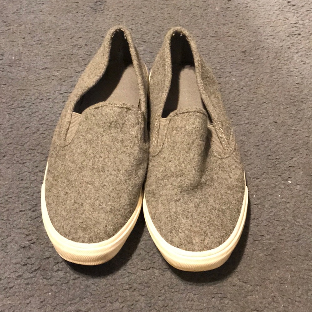 Grey sneakers